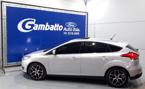 Ford Focus Titanium Plus 2018 Prata Flex