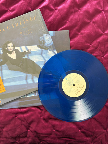 Belinda Carlisle Heaven On Earth Disco De Vinil Lp Colorido Edição Limitada