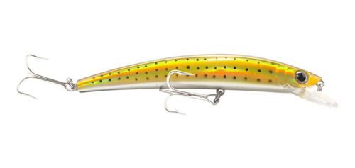 Eagle Claw Currican Pro Minnow-yeldt-yellow Dot