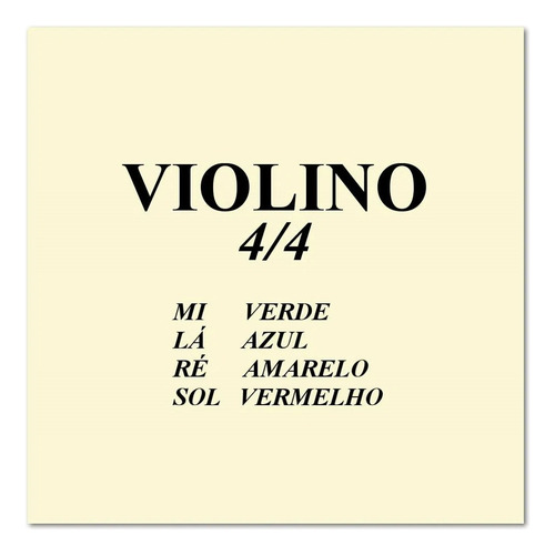 Encordoamento Mauro Calixto Violino