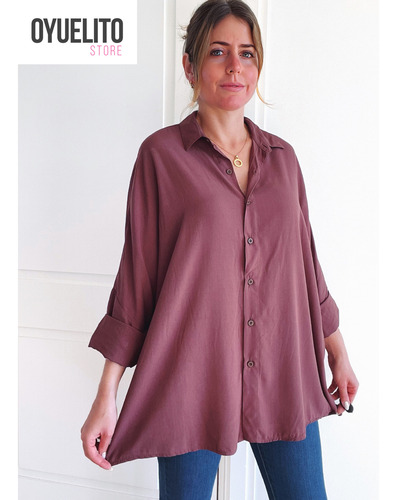 Imagen 5 de 10 de Camisa Mujer Manga Larga Vestir Casual Uniforme Calidad