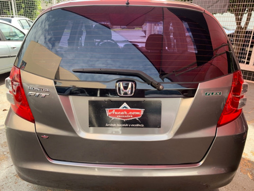 Imagem 8 de 15 de Honda Fit Ex 1.5 Cinza 2010
