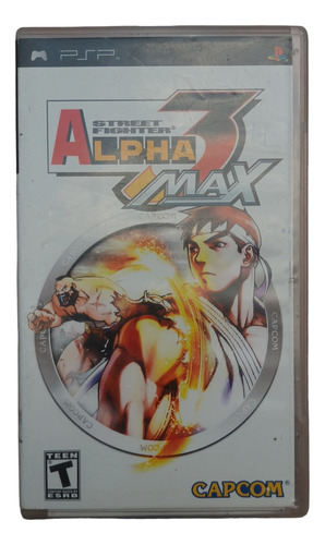 Alpha Max 3 Street Fighter Psp Funcionando Y Completo 