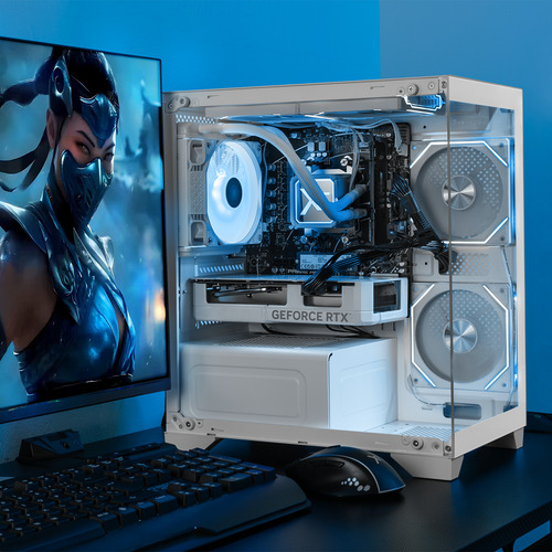 Xtreme Pc Geforce Rtx 4060 Ryzen 7 32gb Ddr5 Ssd 1tb White