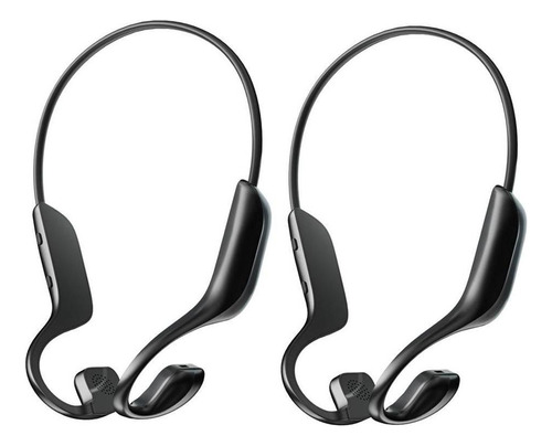 2x Auriculares De Conducción Ósea Ejercicio Impermeables