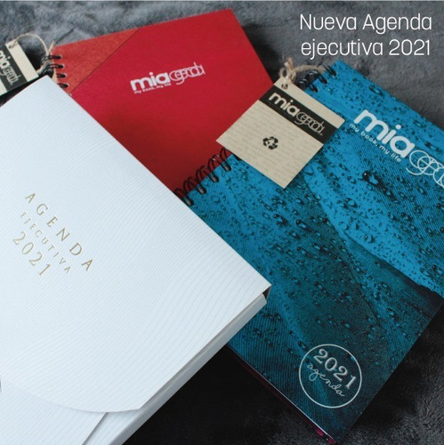 Agenda Diaria 2021 - Personalizada Con Logotipo Y Textos.