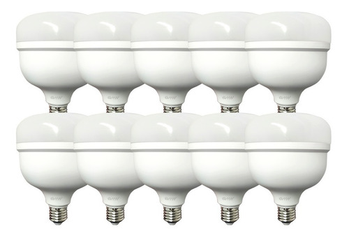 Lampara Led High Power 40w Mini E27 Luz Dia Baw Pack X 10un