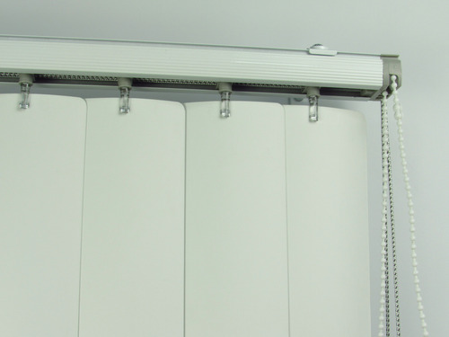 Persiana Vertical Pvc 1,40x1,40 Latreal Cor Branco