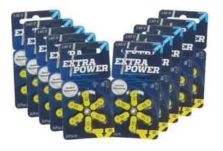 90 Pilhas Baterias A10 Pr70 Aparelho Auditivo - Extra Power