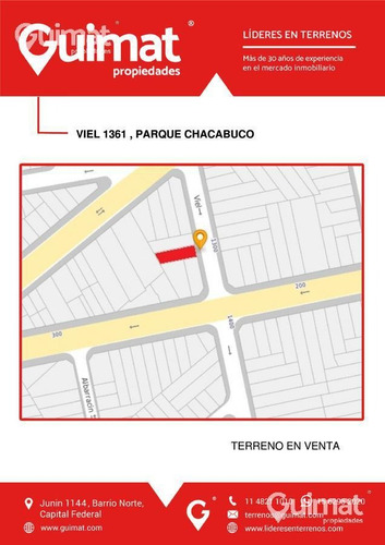 Imagen 3 de 13 de Terreno - Parque Chacabuco - Lideres En Terrenos - Guimat Propiedades
