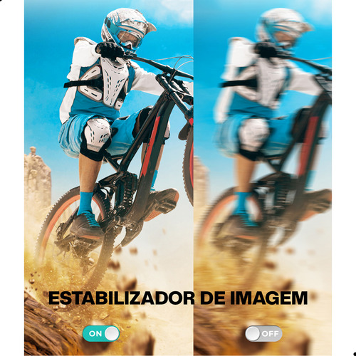 Câmera de ação esportiva Click H9r 4k wifi controle prova dágua Moto cor preto
