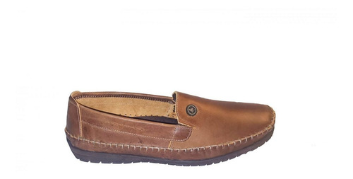 Imagen 1 de 3 de Zapato Rutero Hombre Cuero Bambu - Tienda Ecuestre
