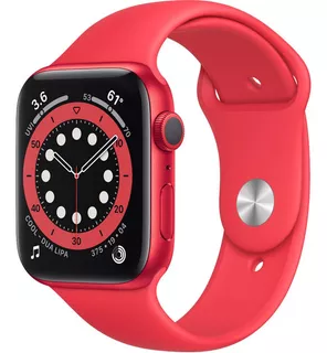 Apple Watch Series 6 44mm Gps Aluminum Sport Band | En Stock Color De La Caja Red