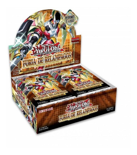 Display Yugi-oh!  Furia De Relámpagos - Español - Caja