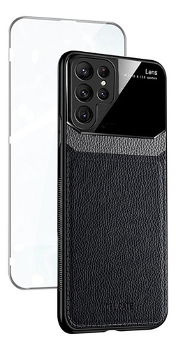 Funda For Samsung Galaxy S23 Plus Ultra Con Mica De Vidrio