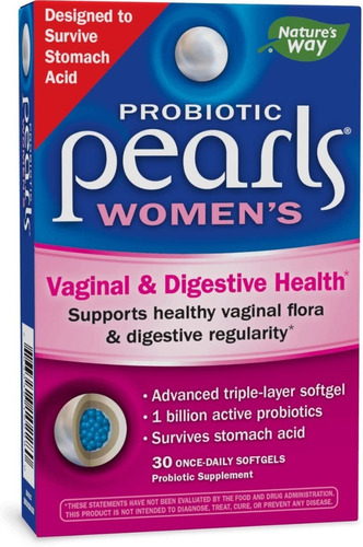 Nature's Way Probiotic Pearls Women's, 1 Billion Live Cultu