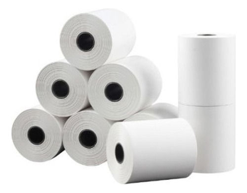 10 Rollos Papel Térmico Impresora 58mm Mini Pos 57mm X 40mm 