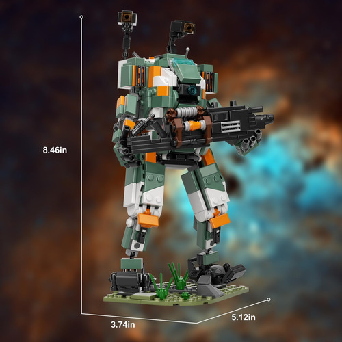Kit De Construcción De Robot Mecha Mecha Mecha Anundblock De