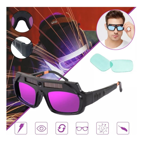 Lentes De Proteccion Seguridad Soldar Electronica Automático