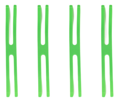 Bandas De Goma De Silicona En Forma De H, Bandas Verde