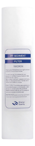 Repuesto Cartucho Filtro Agua Sedimentos 20x45 Polipropileno 5 Micrones