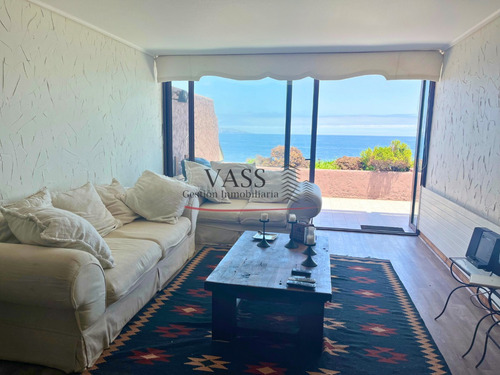 Vass Vende Depto 4d 3b En Primera Linea Av. Borgoño. Concón