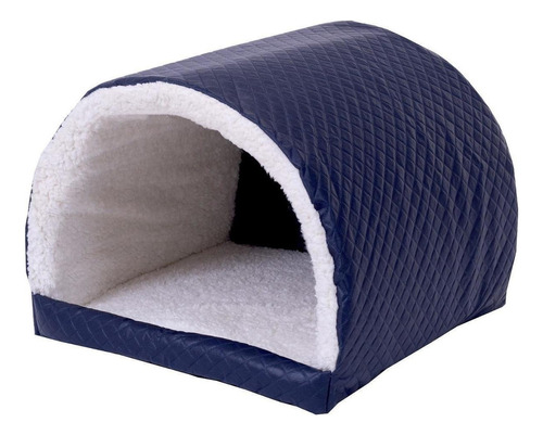 Cama Pet Iglu Sherpa Marinho