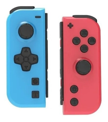 Imagen 2 de 4 de Controles Nintendo Swith Joycon Inalámbrico Par Azul Rojo