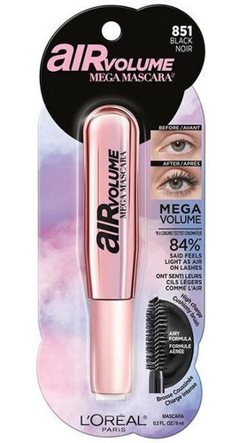 L`orèal Mascara Airvolume Mega 851 Black Noir - Jsaúl