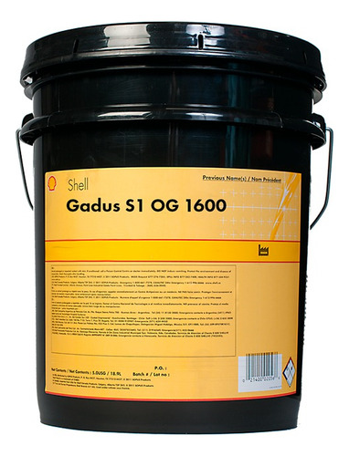 Grasa Shell Gadus S1 Og 1600 (18 K)