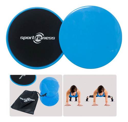 Discos Deslizantes Core Sliders X 2 Abdominales Ejercicio