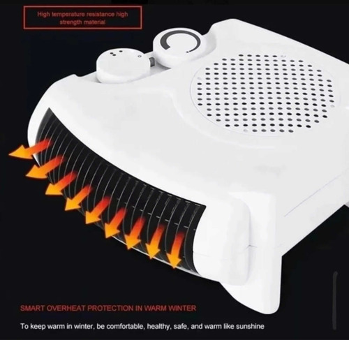 Calefactor Termoventilador Sistema Giratorio 2000w