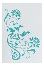 Comprar Stencils Linea C 006 Diseño Estilo Flor Arabesco