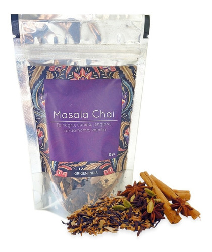 Masala Chai 50grs - Te En Hebras Premium