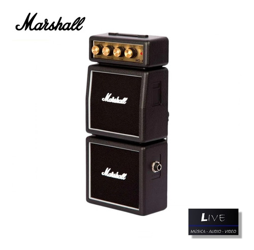 Mini Amplificador De Guitarra Marshall Ms-4 + Garantía