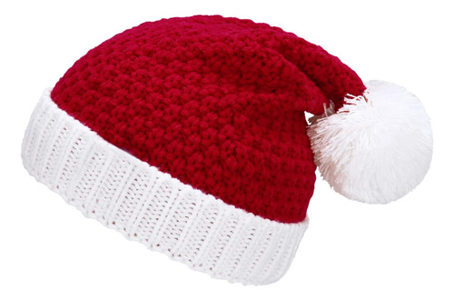 Gorro De Papá Noel, Gorro De Navidad, Cálido Para Invierno