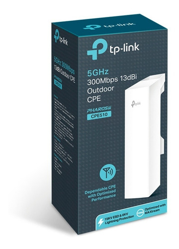 Access point TP-Link Pharos CPE510 blanco 100V/240V