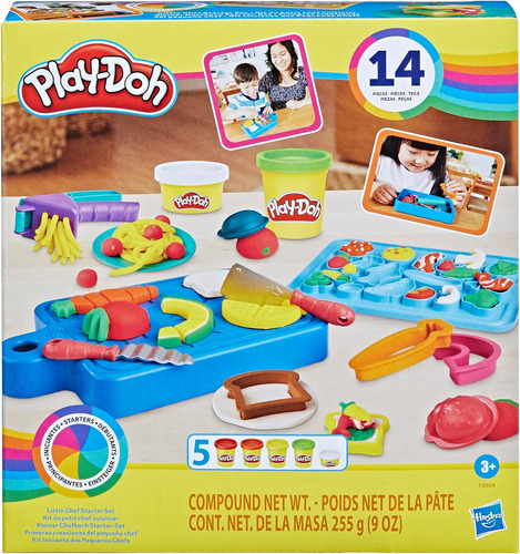 Play Doh Plastilina Little Chef Con Accesorios De Cocina