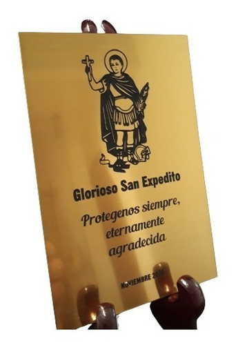 Cartel Placa San Expedito San Cayetano Cura Brochero Virgen