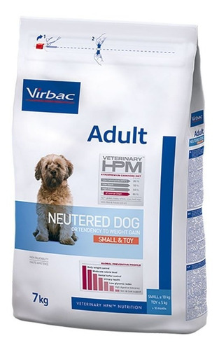Virbac Alimento Perro Adult Neutered Small & Toy Pequeño 7kg