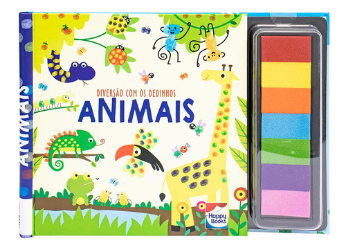 Livro Diversão Com Os Dedinhos: Animais