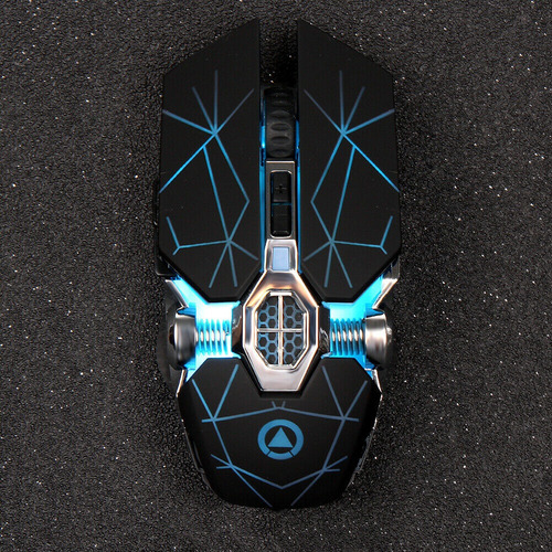 Mouse Yindiao A7 Con Retroiluminacion Rgb 2.4 G Recargable