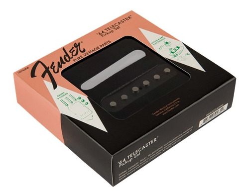 Patillas Fender Am Vintage 64 Telecaster Set Of 2 0992234000