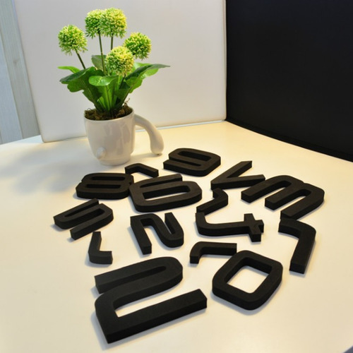 Reloj De Pared Con Diseño 3d A La Moda (negro)