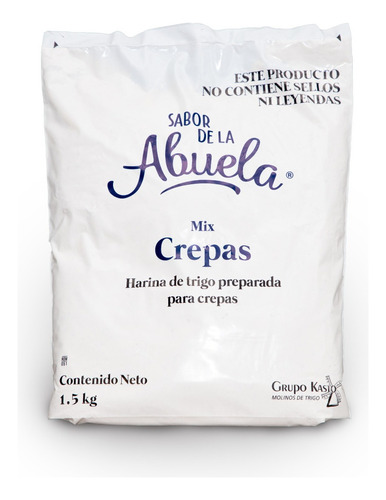 Harina Para Crepas Mix De Crepas - 1.5k - Sabor De La Abuela