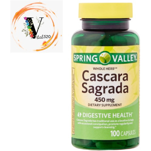 Cascara Sagrada 450 Mg - 100 Capsulas