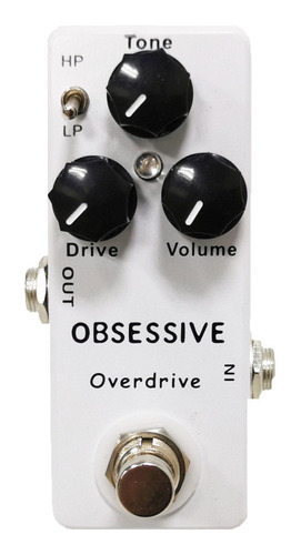 Pedal De Efectos De Guitarra Obsessive Compulsive Drive Over