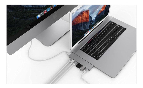 Hub Usb-c Sanho Hyper Hyperdrive Pro 8 En 2 Para Macbook