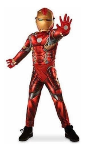 Disfraz Iron Man Para Niños Original Marvel Disney F