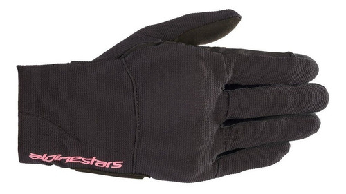 Luva Alpinestars Feminina Stella Reef Preto Rosa Tamanho XL